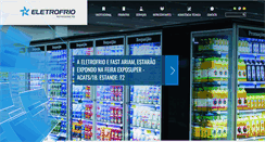Desktop Screenshot of eletrofrio.com.br